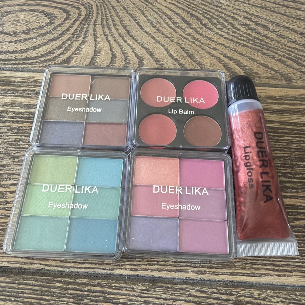 Duer Lika Eyeshadow, Lip Balm & Lip Gloss Gift Set